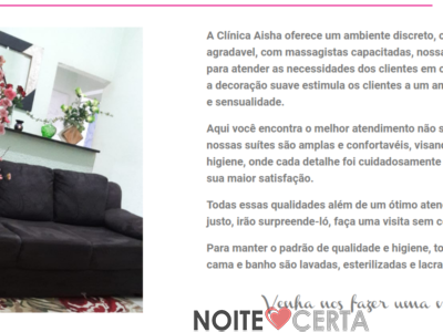 Clinica Aisha massagem masculina
